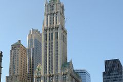 11-5 225 Broadway, Barclay Tower, Woolworth Building From The Walk Near The End Of The New York Brooklyn Bridge.jpg